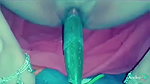 Aunty showing her pussy drilling