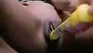 Hot girl destroying her pussy