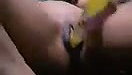 Hot girl destroying her pussy
