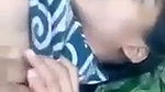 Hot girlfriend fuck  riding her boyfriend dick outdoor