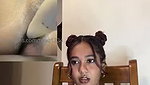Hot model seeing animation cartoon  Masturbating