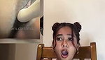Hot model seeing animation cartoon  Masturbating