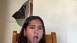 Hot Mumbai model rubing her pussy