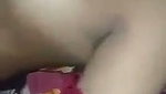 Newly married girl fucking hard on bed