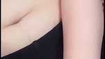 Sexy girl showing her white boob