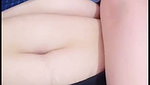 Sexy girl showing her white boob