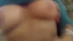 Awesome looking girl showing her juice pussy  boob
