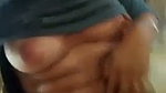 Awesome looking girl showing her juice pussy  boob