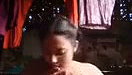 Beautiful girl pressing her boob  showing