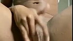 Beautiful girl rubing her pussy  moan