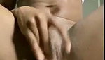 Beautiful girl rubing her pussy  moan