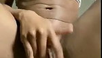 Beautiful girl rubing her pussy  moan