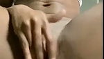 Beautiful girl rubing her pussy  moan