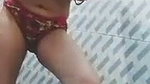 Beautiful girl showing her boob  pussy