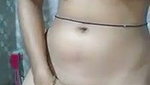 Beautiful hot bhabhi showing her nude figure  Fingering