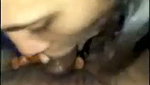 Beautiful hot girl giving deeply Blowjob
