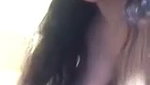 Beautiful hot girl using dilo  moan
