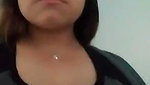 Beautiful Mumbai girl showing her huge soft boob