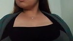 Beautiful Mumbai girl showing her huge soft boob