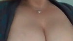 Beautiful Mumbai girl showing her huge soft boob