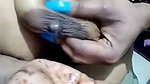 Hot bhabhi pressing her nipple to get milk