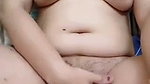 Hot girl fingering her pussy with two finger