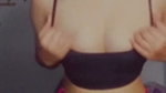 FIT snapchat BABE nude video masterbating hard and squirts pink pusssy