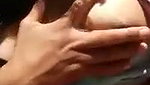 Hot sexy girl show her soft boob  pink pussy