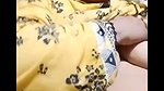 Mature aunty showing pissing  boob