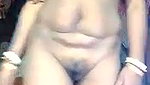 Slim bhabhi showing her beauty  pussy