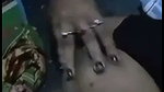 Village bhabhi showing her boob  rubing pussy