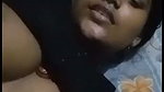 Village bhabhi showing her boob  rubing pussy