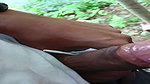innocent village girl blowing her boyfriend dick in jungle