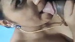 Aunty suck lover cock