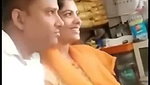 Famous Shop Keeper Affair With Hot Bhabhi Smooching Hard