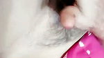 Juicy fingering in bathroom