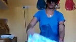 After bath bhabhi changing cloth