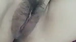 Aunty showing her hairly pink juice pussy