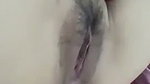 Aunty showing her hairly pink juice pussy