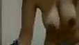 Beautiful girl showing her sexy ass
