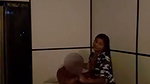 Beautiful massage center girl giving Handjob to client