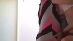 Boyfriend enjoying with gf  jerking cock