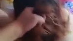 Girlfriend fucking hard in Doggy position
