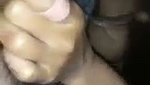 Hot girlfriend suck cock  bf cum on her stomach