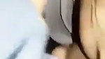 Muslim girl showing her pink pussy  finger by lover