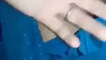 Muslim girl showing her pink pussy  finger by lover