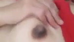 Nepali beautiful aunty showing her nipple  pussy