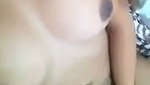 Nepali girl showing her boob  finger her pussy