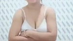 Sexy aunty showing her boob