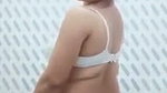Sexy aunty showing her boob